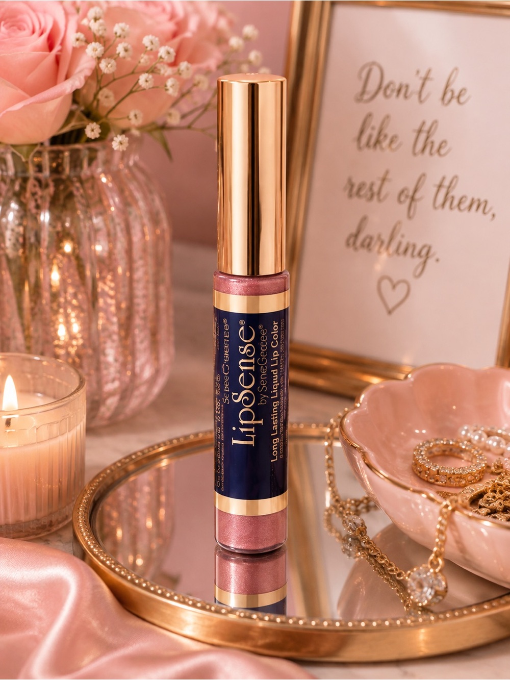 ✨ NEW LipSense Liquid Lip Color by SeneGence — MAUVE ICE ✨